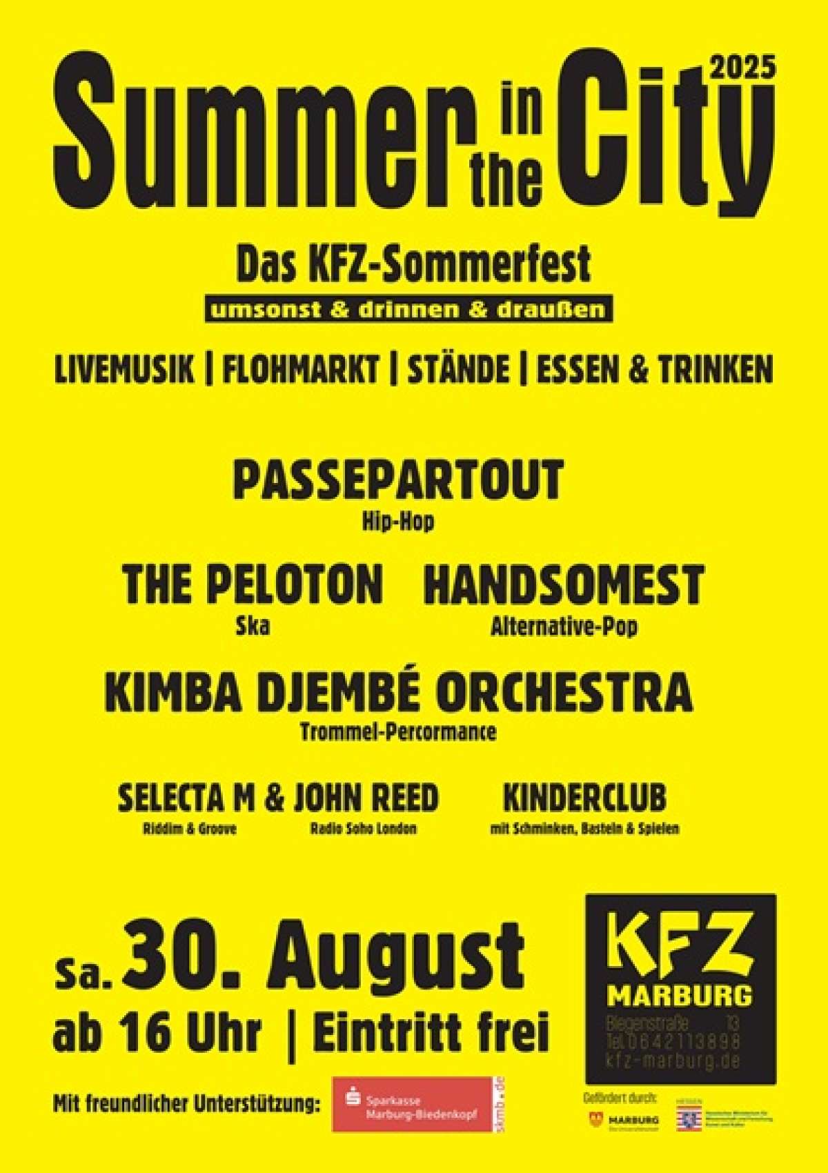 Summer In The City - das KFZ Sommerfest