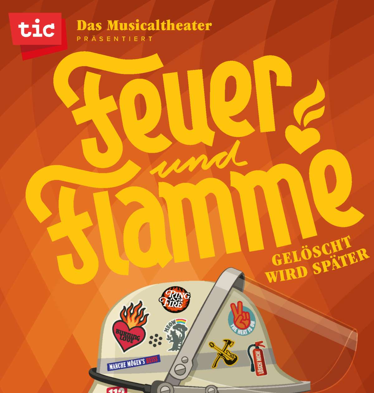 Großes Bild schließen! Feuer und Flamme - Gelöscht wird später