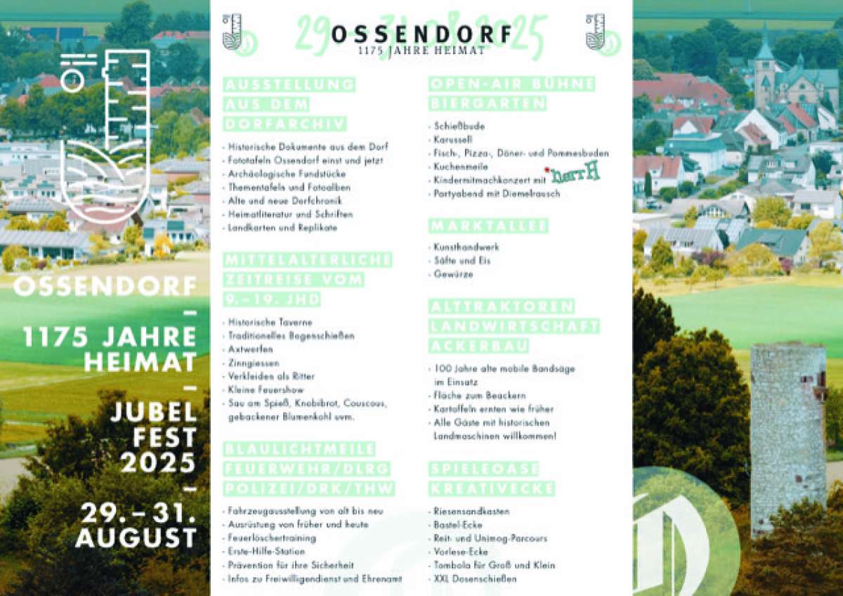 1175 Jahre Heimat - Das Grosse Dorfjubiläum