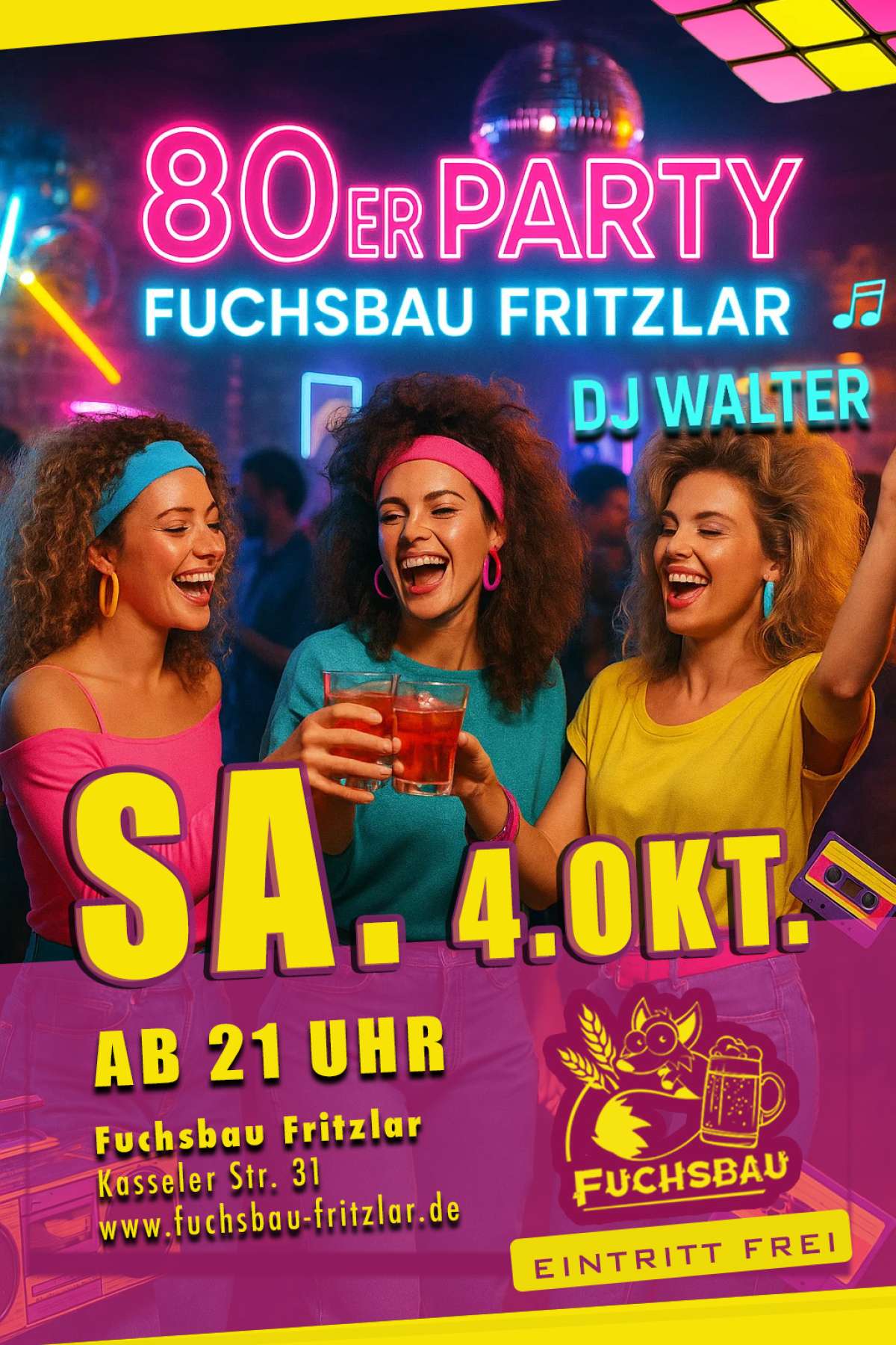 80er-Party