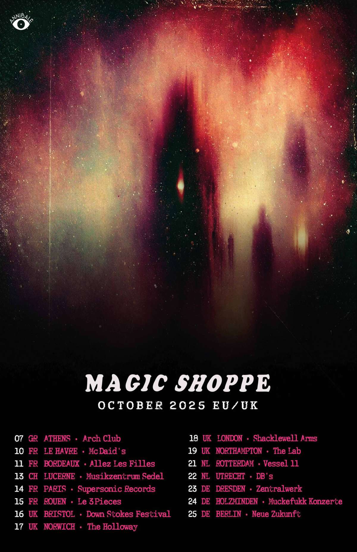 Magic Shoppe (Boston), support Fluppe (Hamburg)