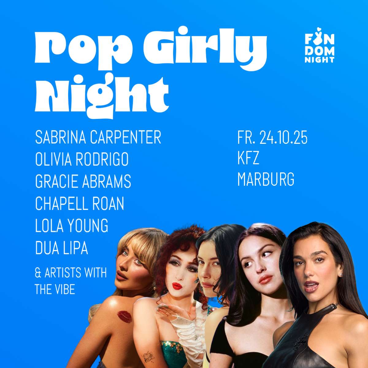 Pop Girly Night