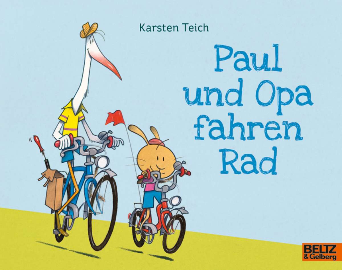 Bilderbuchkino: Paul und Opa fahren Rad   Ein witziges Bilderbuch von Karsten Teich mit den wichtigsten Infos rund ums Rad. ' Vorgestellt von Antje Tietz
