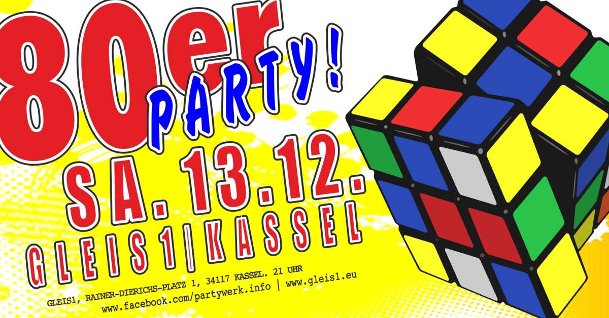 Kassels Große 80er-Party