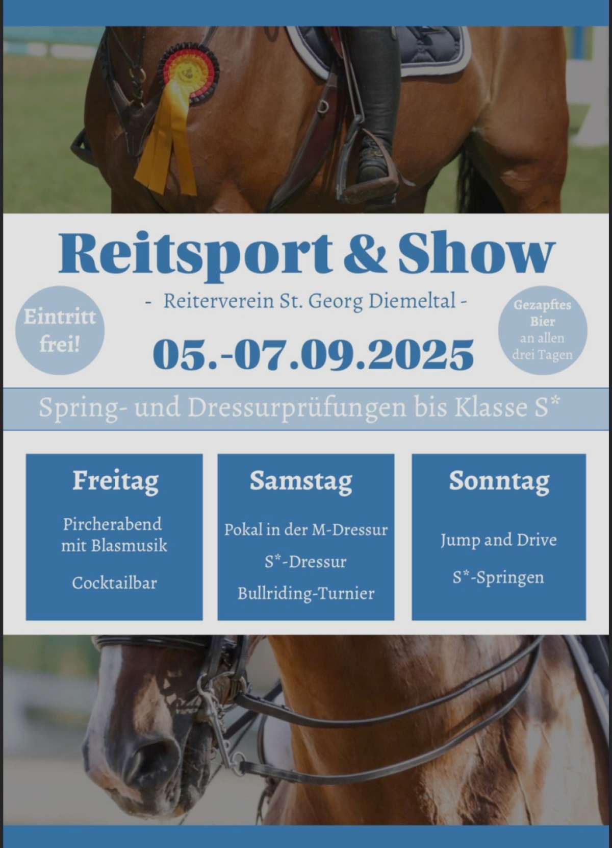 Großes Reitsportwochenende beim Reiterverein St. Georg Diemeltal e.V.