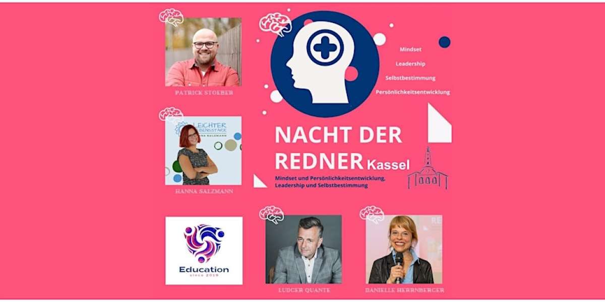 Nacht der Redner - Kassel Inspiration & Mindset live erleben. Mut, Leadership & Persönlichkeit - regionale Redner, die verändern und verbinden. #NachtderRedner