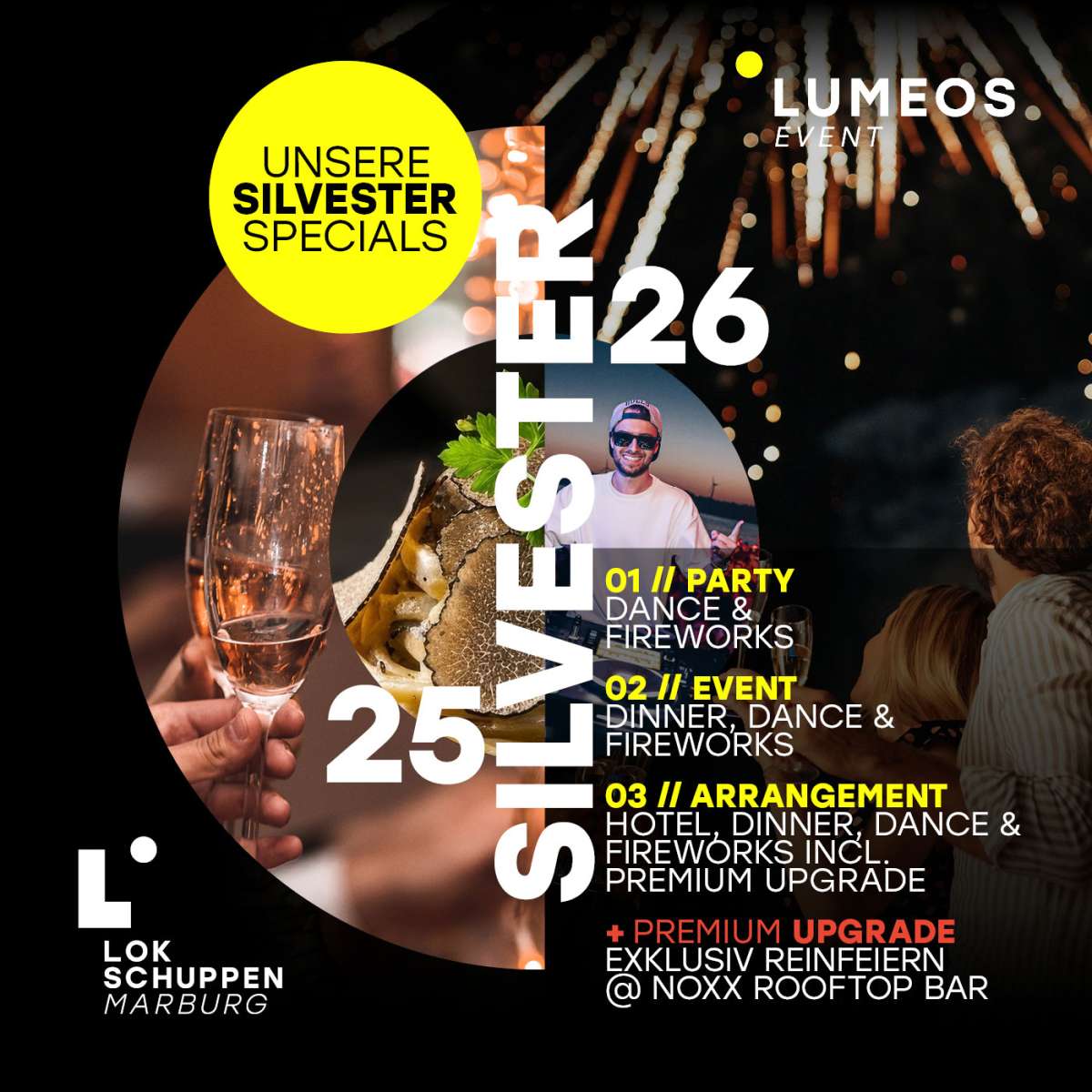 Silvester Event 2025 Lokschuppen