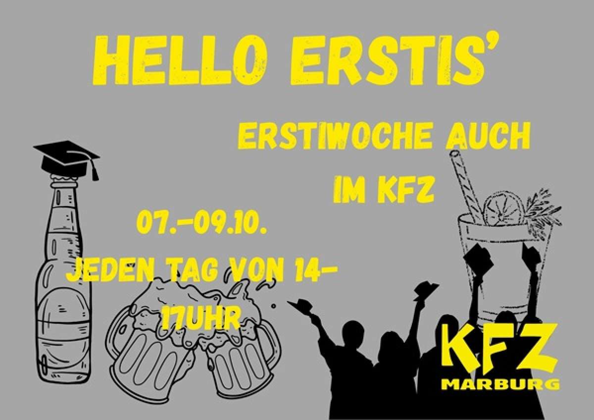 Hello Erstis! Welcome to KFZ