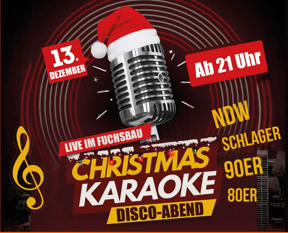 Karaoke 80er, 90er, aktuelle Hits und Christmas