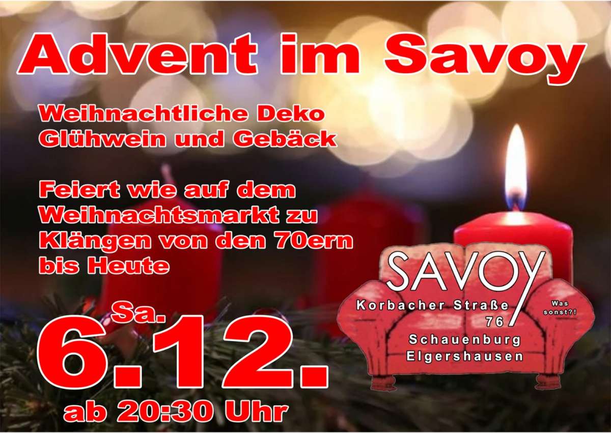 Advents-Party querbeet gemischt