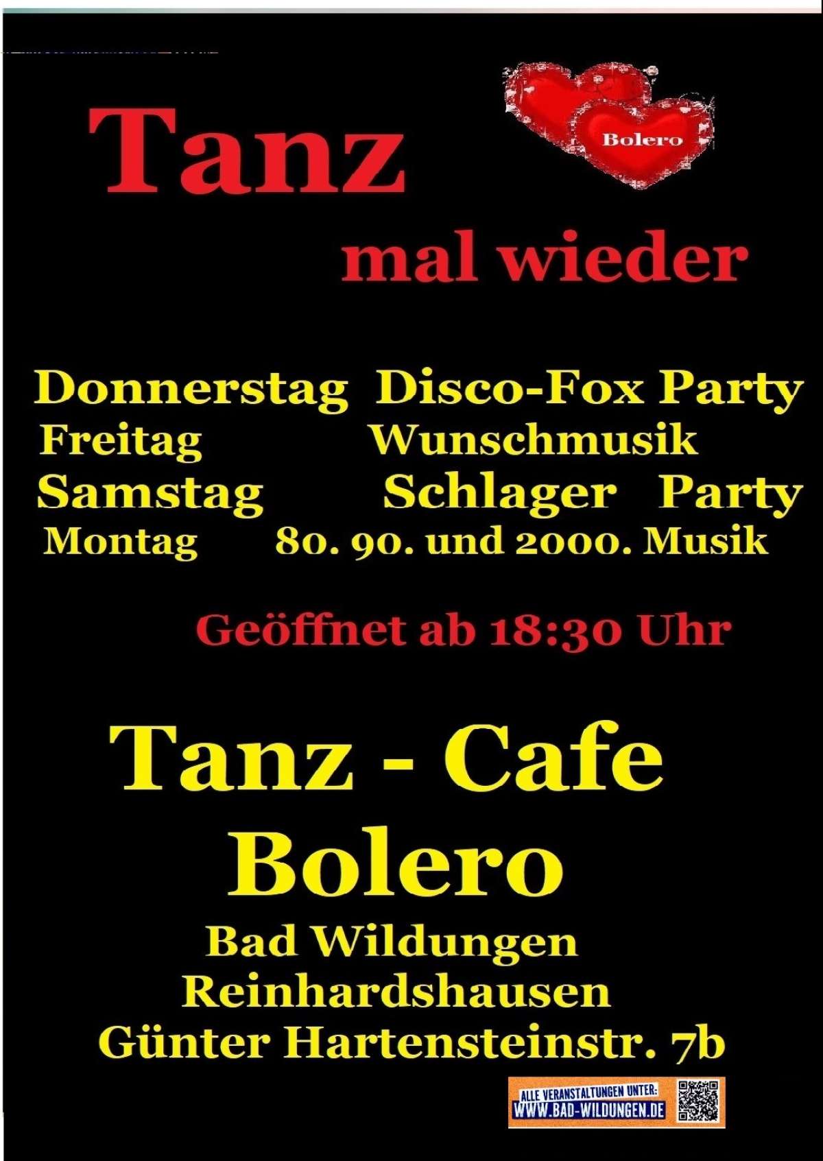 Großes Bild schließen! Schlager Tanz-Party