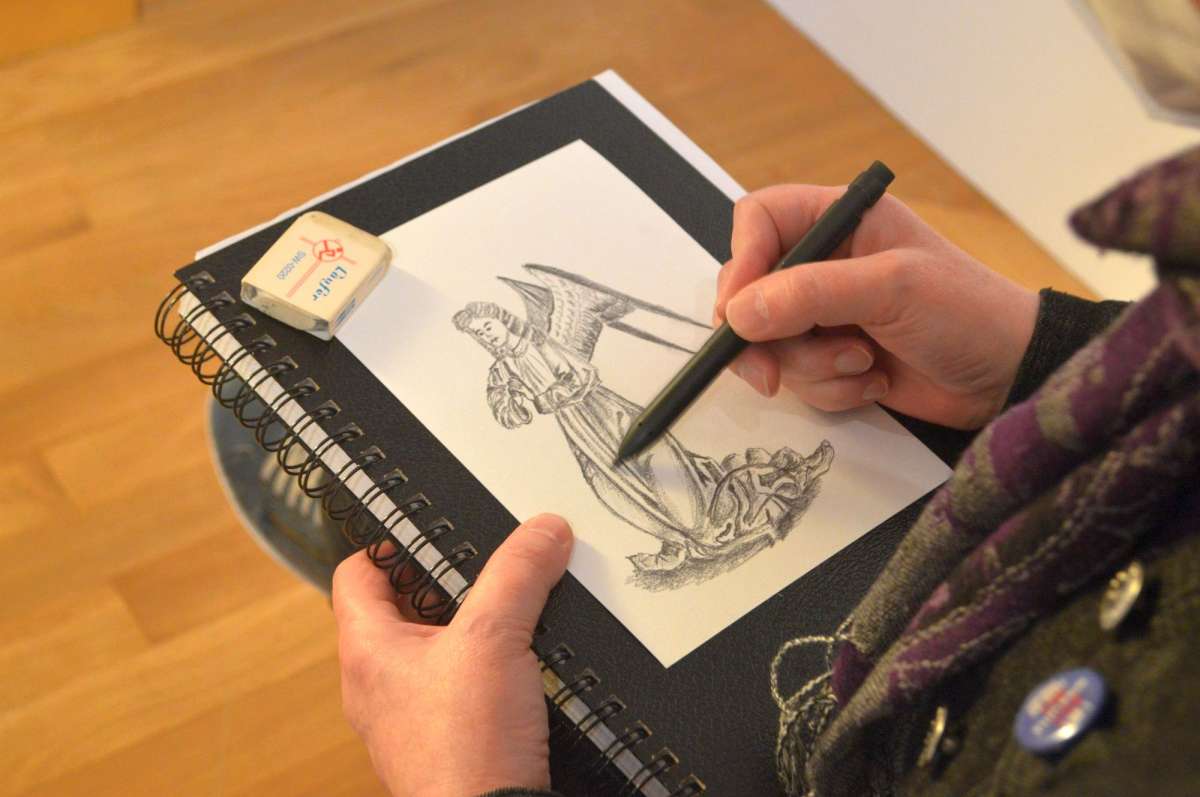 Chill Out-Drawing - Zeichnen im Museum