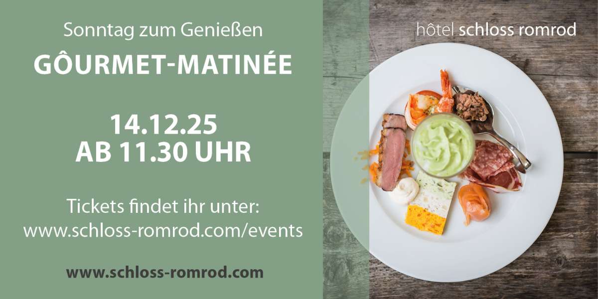 Großes Bild schließen! Gôurmet-Matinée - Sonntag zum Genießen
