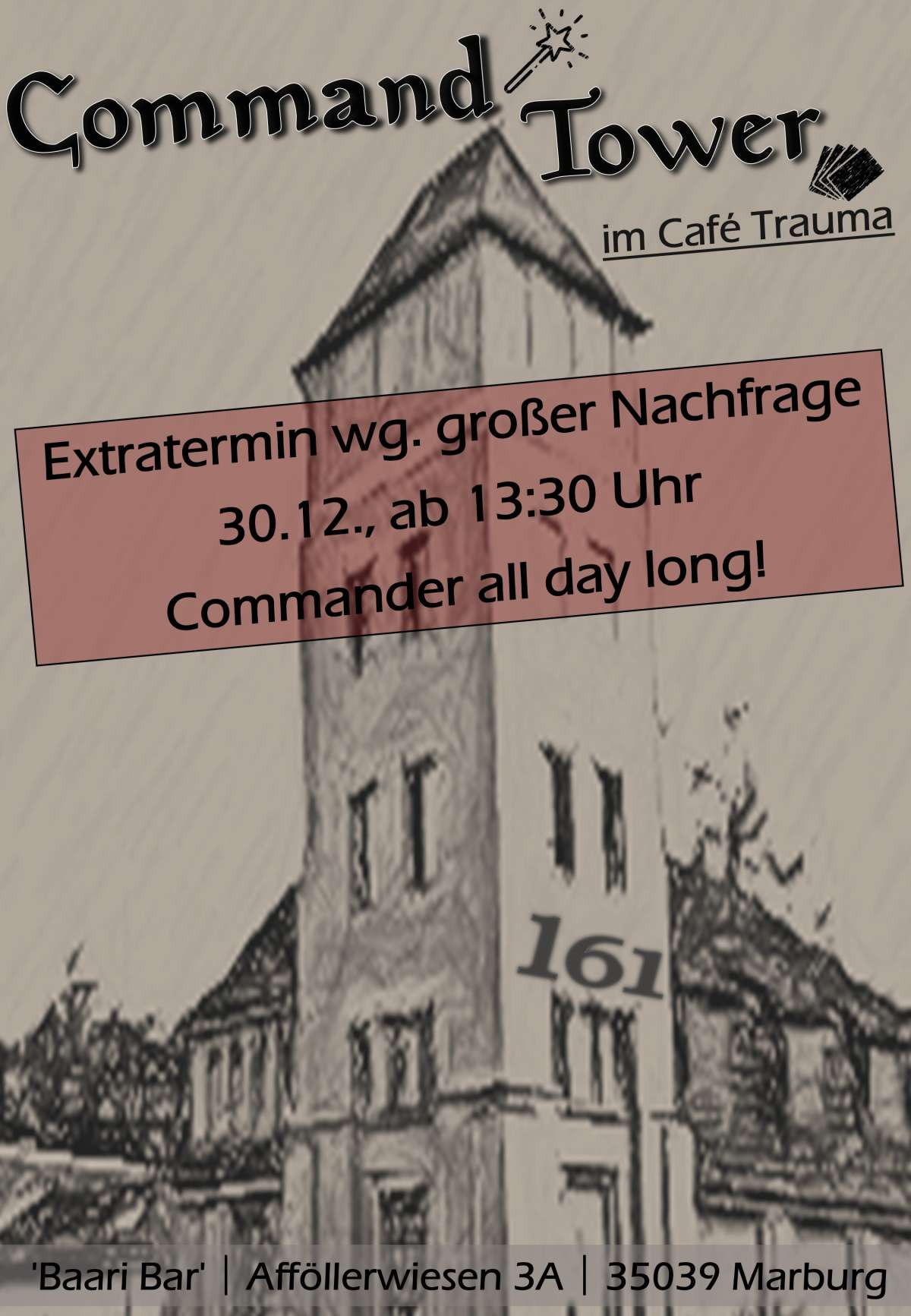 Großes Bild schließen! Commander all day long!