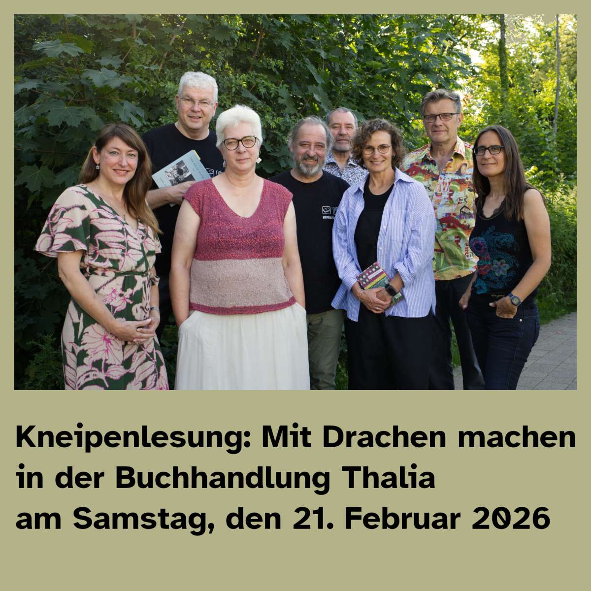 Kneipenlesung: Mit Drachen machen