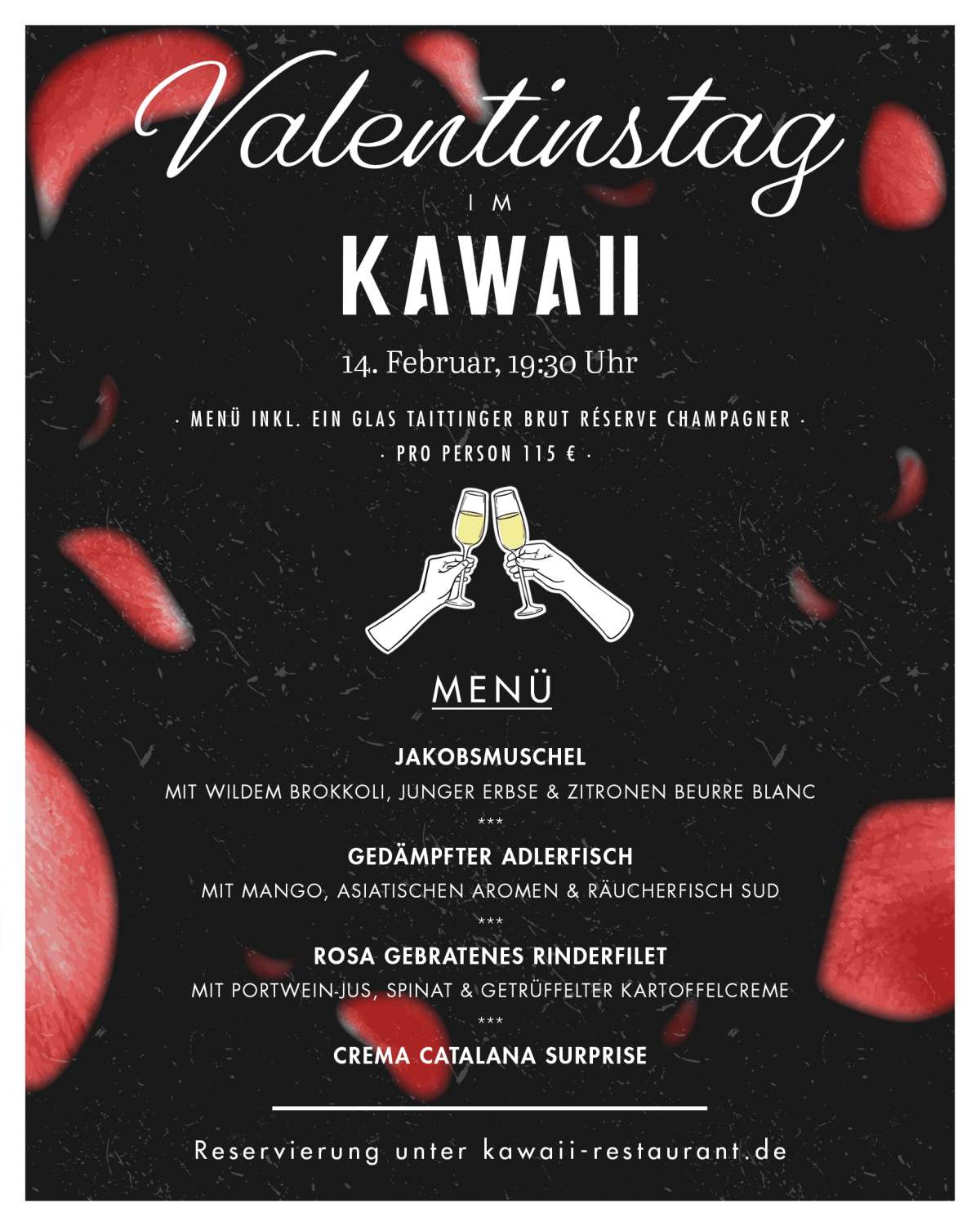 Valentinstag im KAWAII - Ein Abend, der bleibt