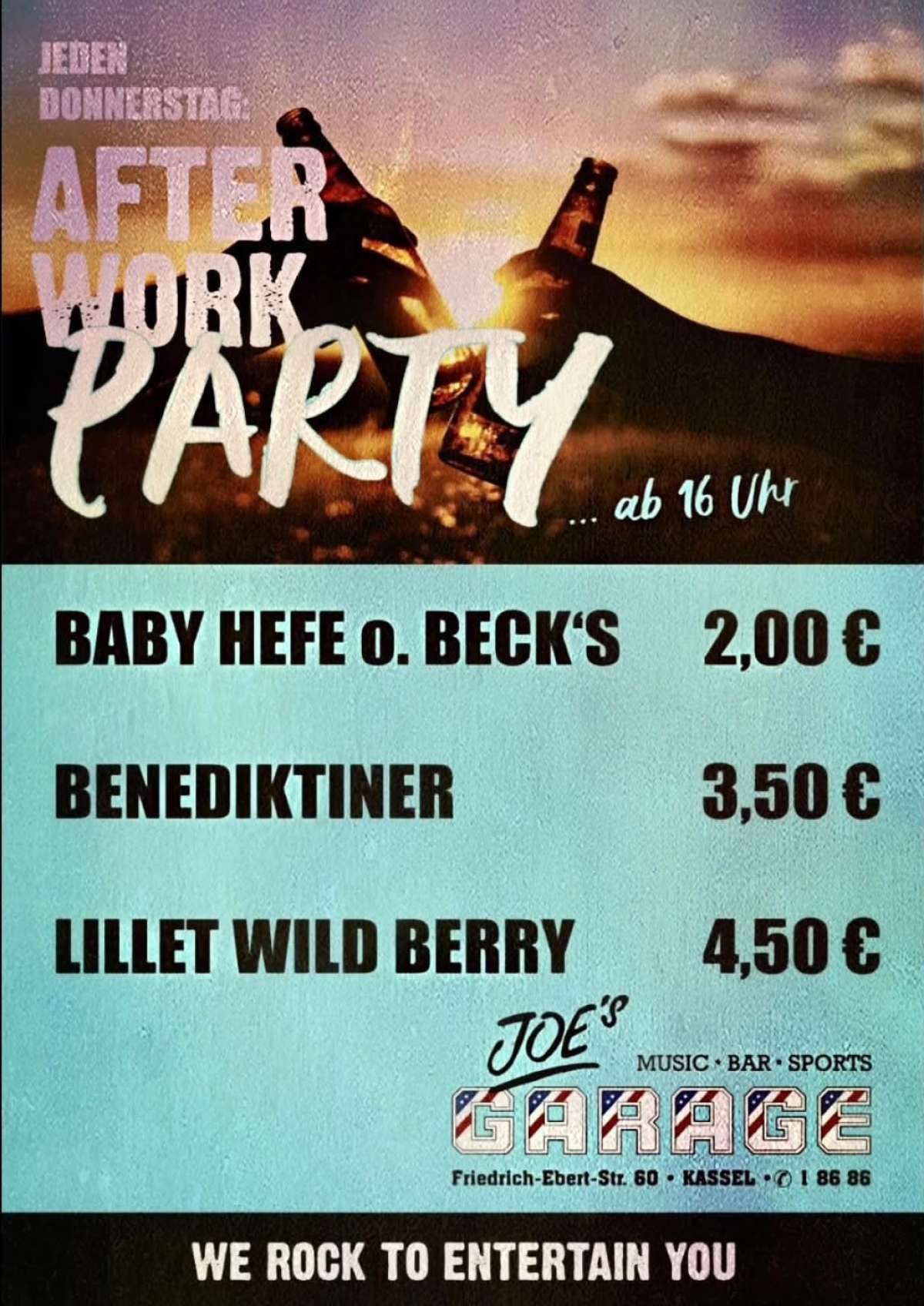 Großes Bild schließen! After Work Party