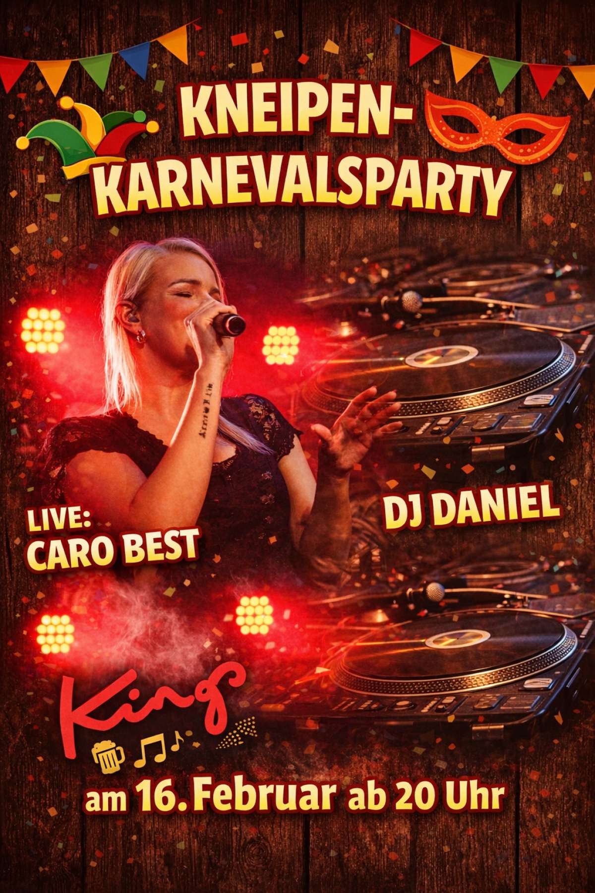 Kneipen Karneval - Rosenmontag