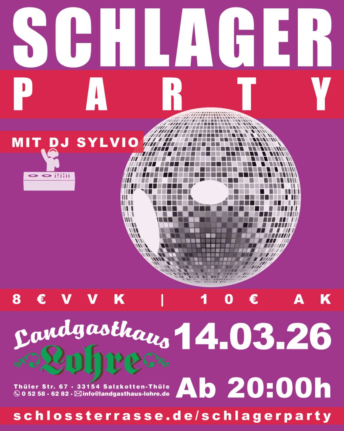 Großes Bild schließen! Schlagerparty