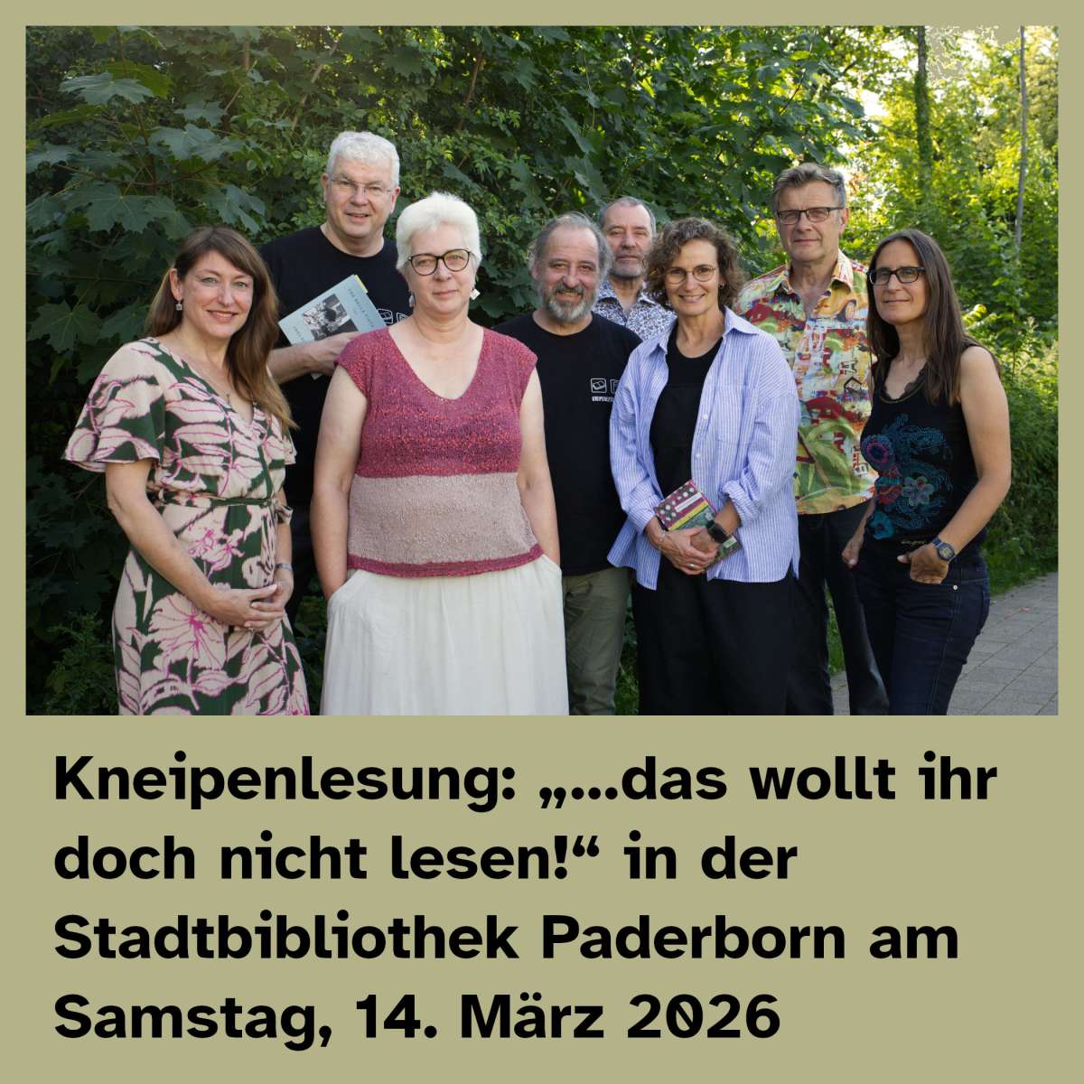 Kneipenlesung: '...das wollt ihr doch nicht lesen!'