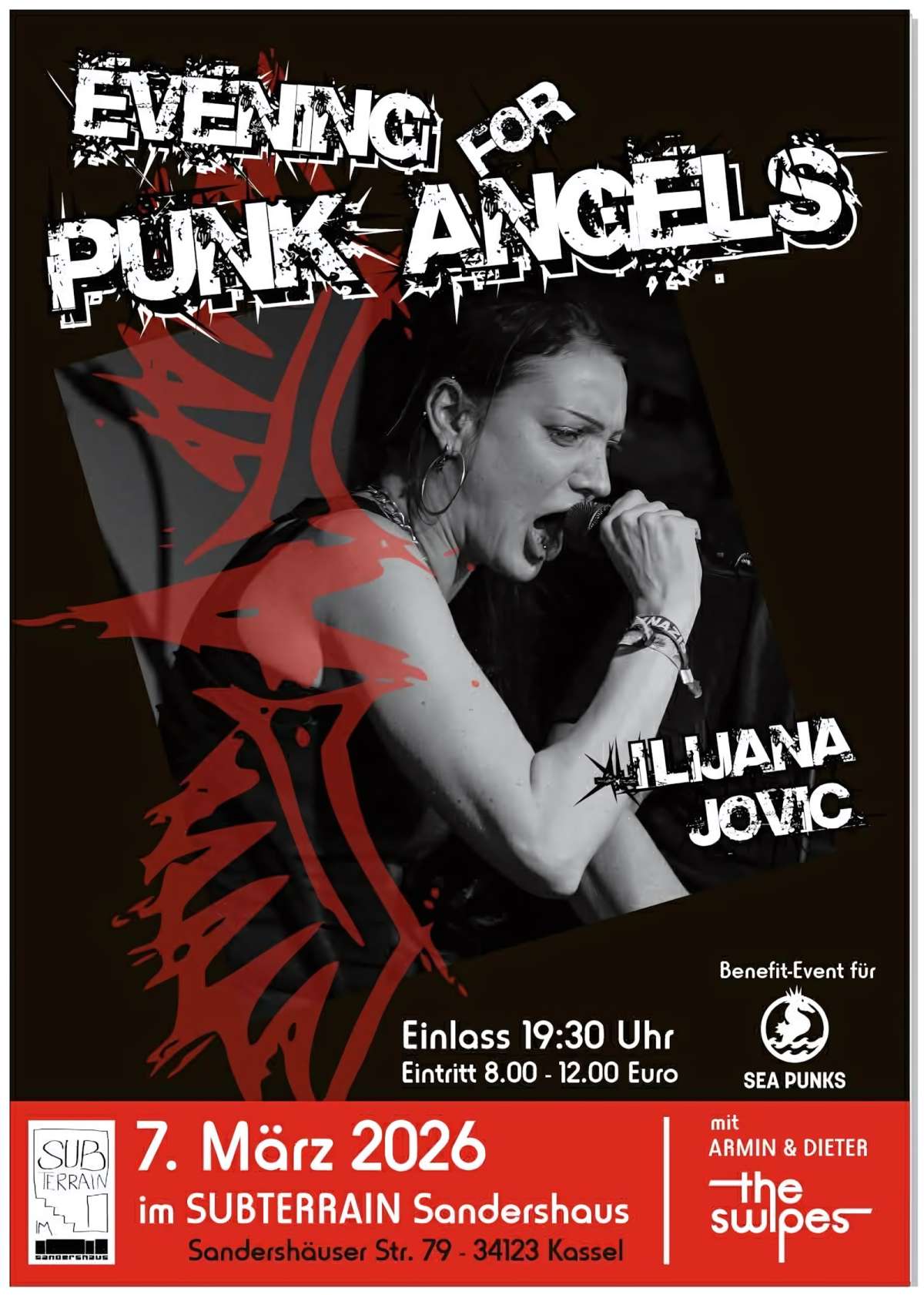 An Evening for Punk Angels – Solikonzert für die Sea Punks und Gedenken an Ilijana Jovic
