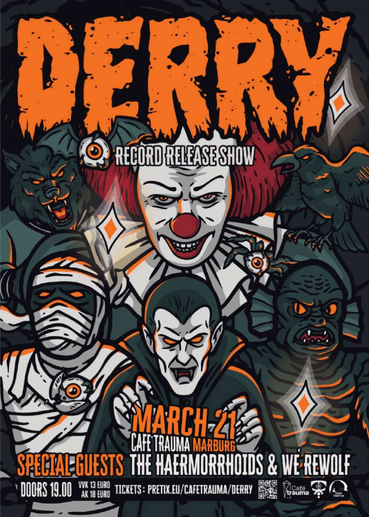 Großes Bild schließen! Derry - Its Many Faces : Record Release Party