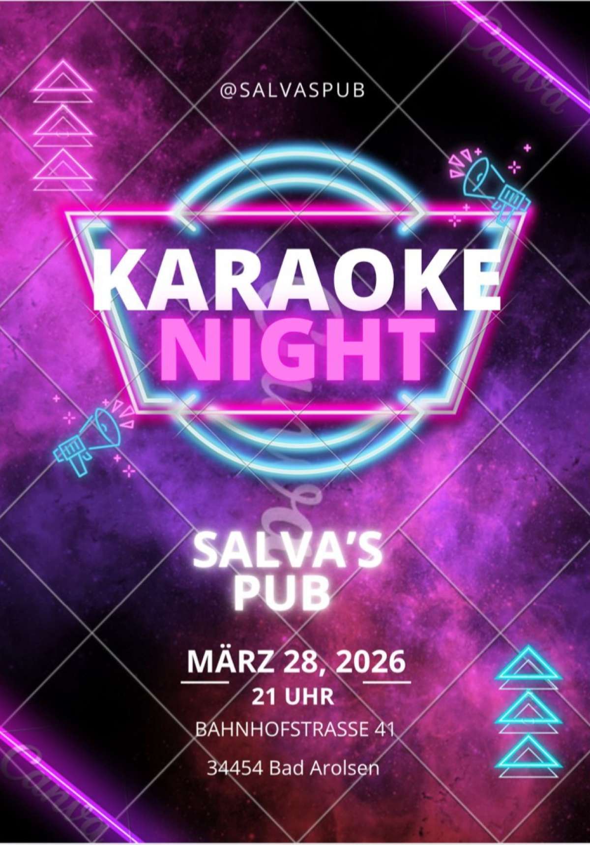 Großes Bild schließen! Karaoke Night