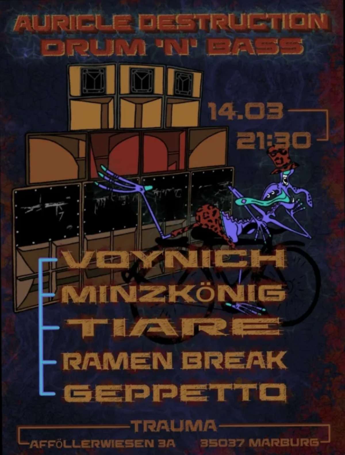 Auricle Destruction Drum 'n' Bass