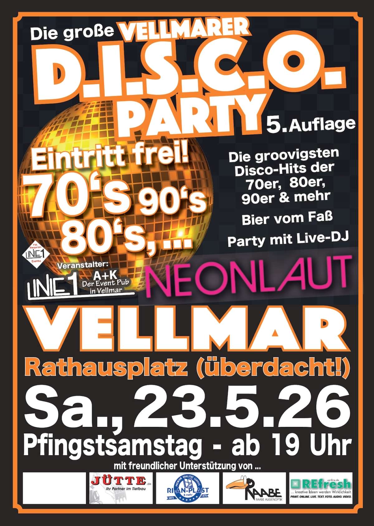 Vellmarer D.I.S.C.O-Party