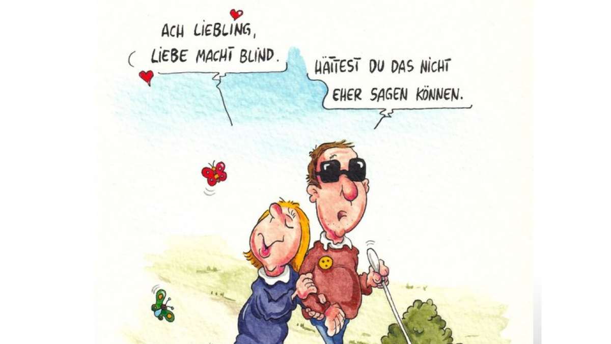 Lachen ohne Sehen