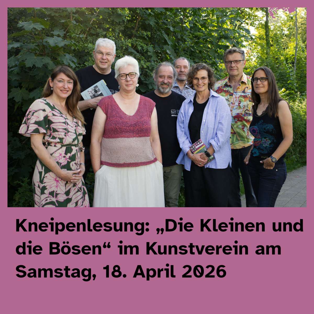 Kneipenlesung: 'Die Kleinen und die Bösen'