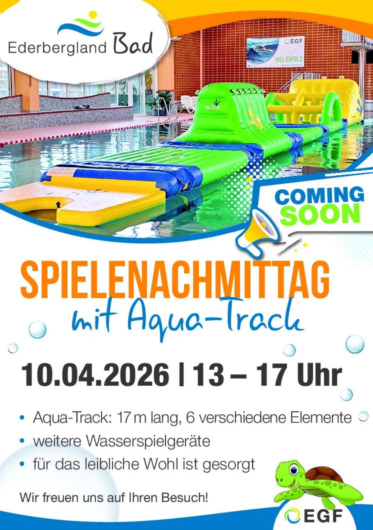 Spielnachmittag mit Aqua-Track