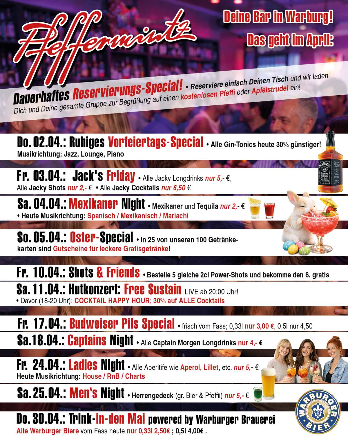 Trink in den Mai powered by Warburger Brauerei