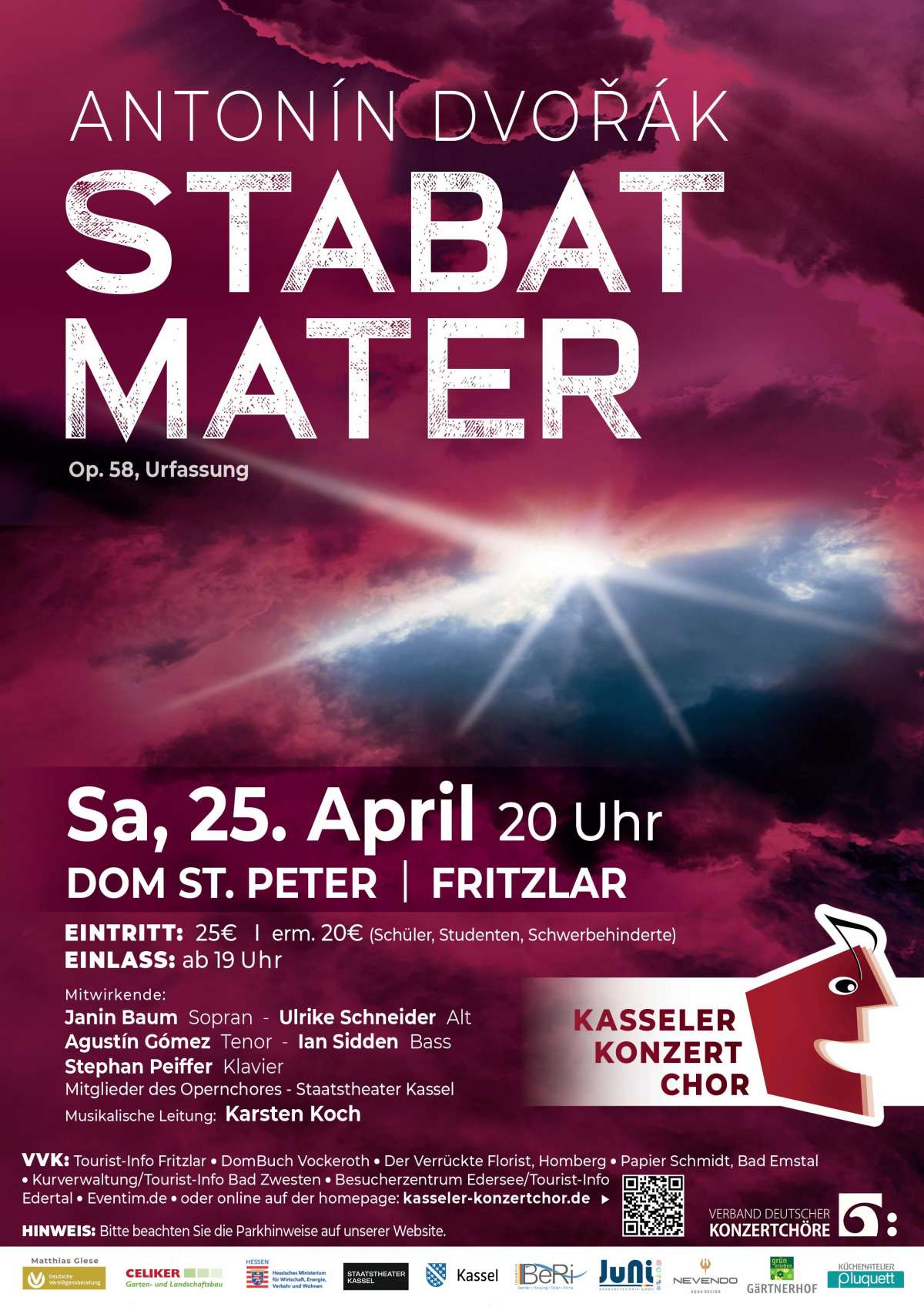 Konzert mit Stabat Mater von Dvorák