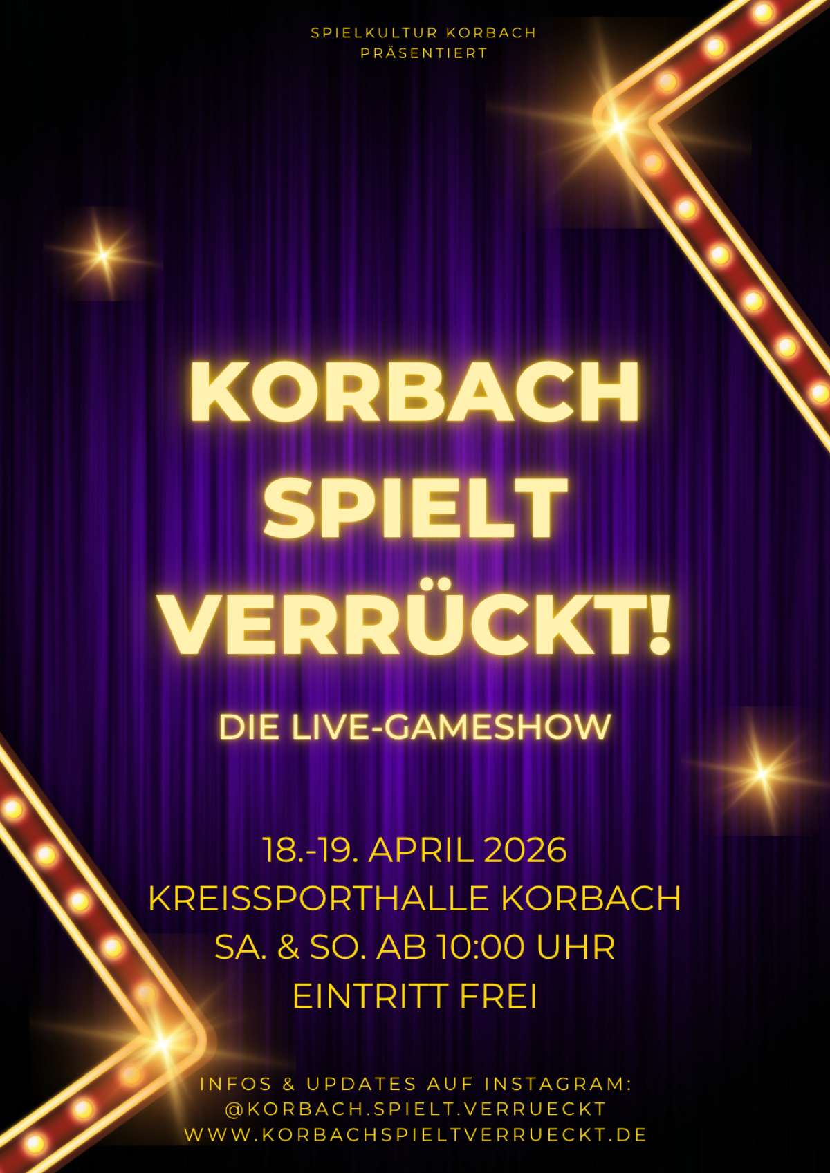 Korbach spielt verrückt!