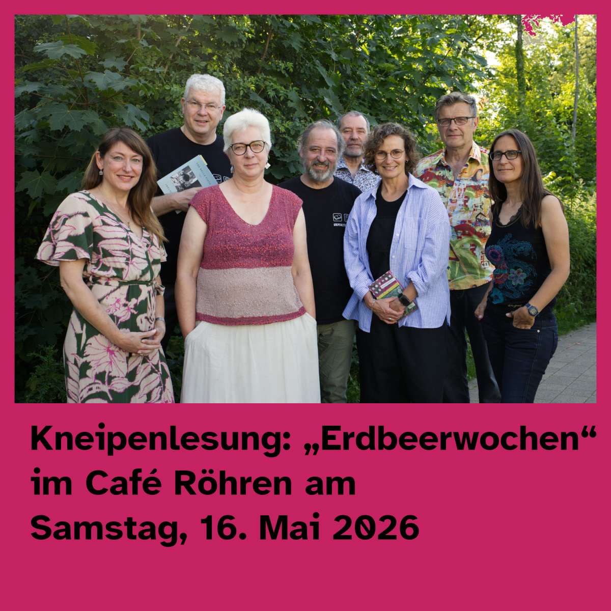 Kneipenlesung: Erdbeerwochen
