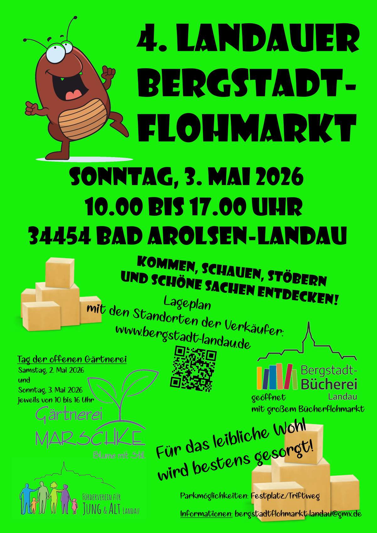 4. Landauer Bergstadtflohmarkt