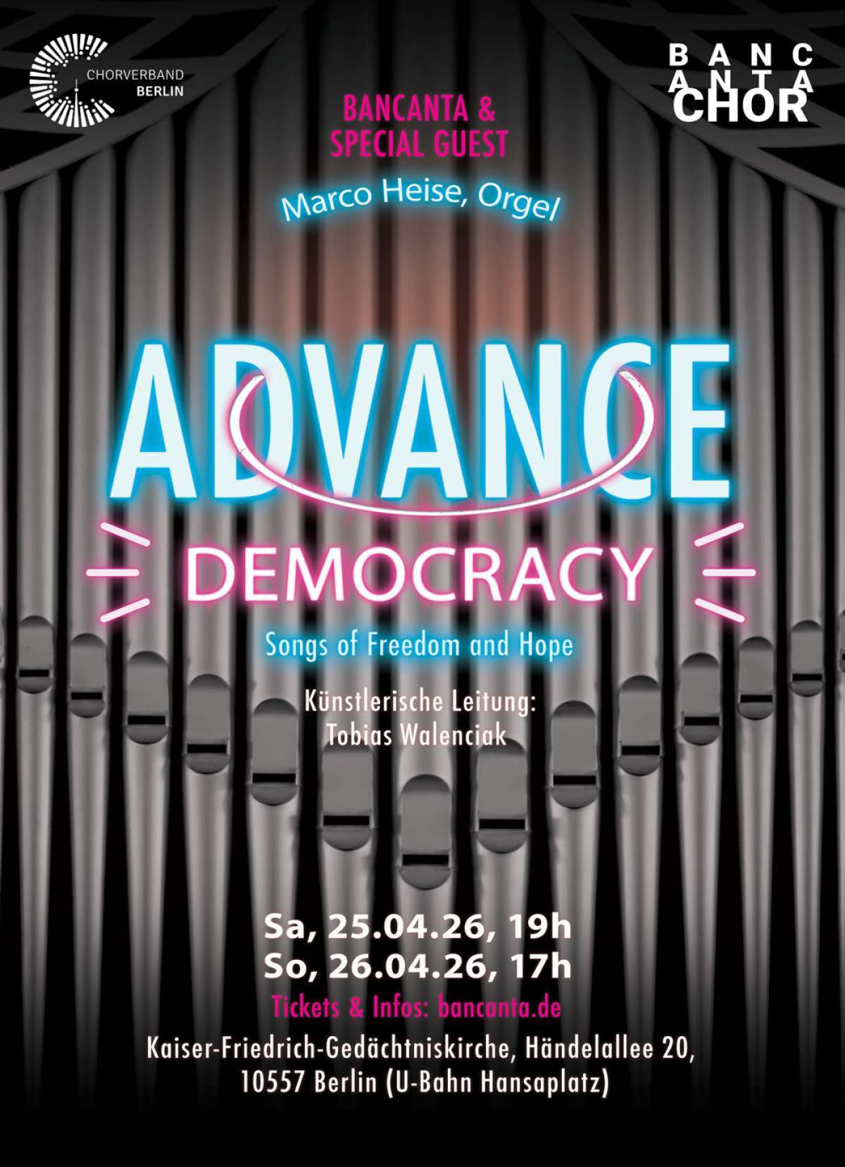 ADVANCE - DEMOCRACY Songs of Freedom and Hope