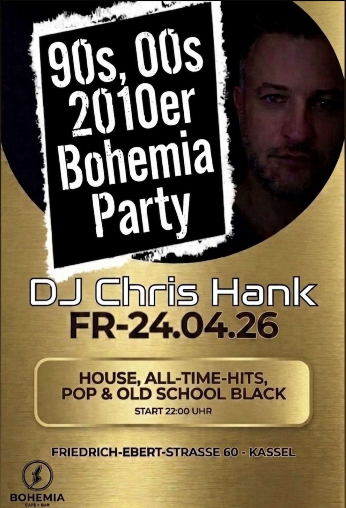 90, 2000er & 2010er BOHEMIA Party