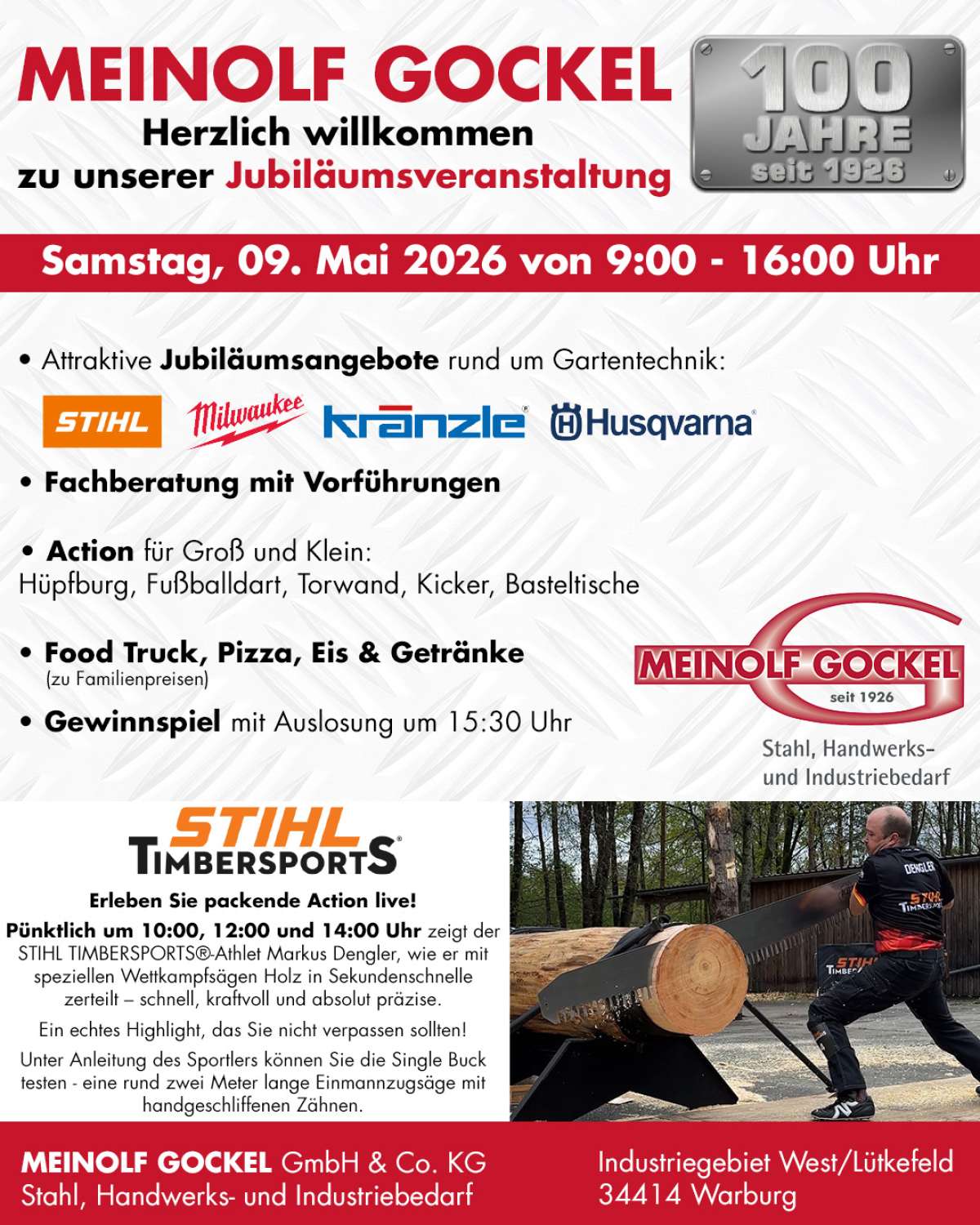 100 Jähriges Jubiläum