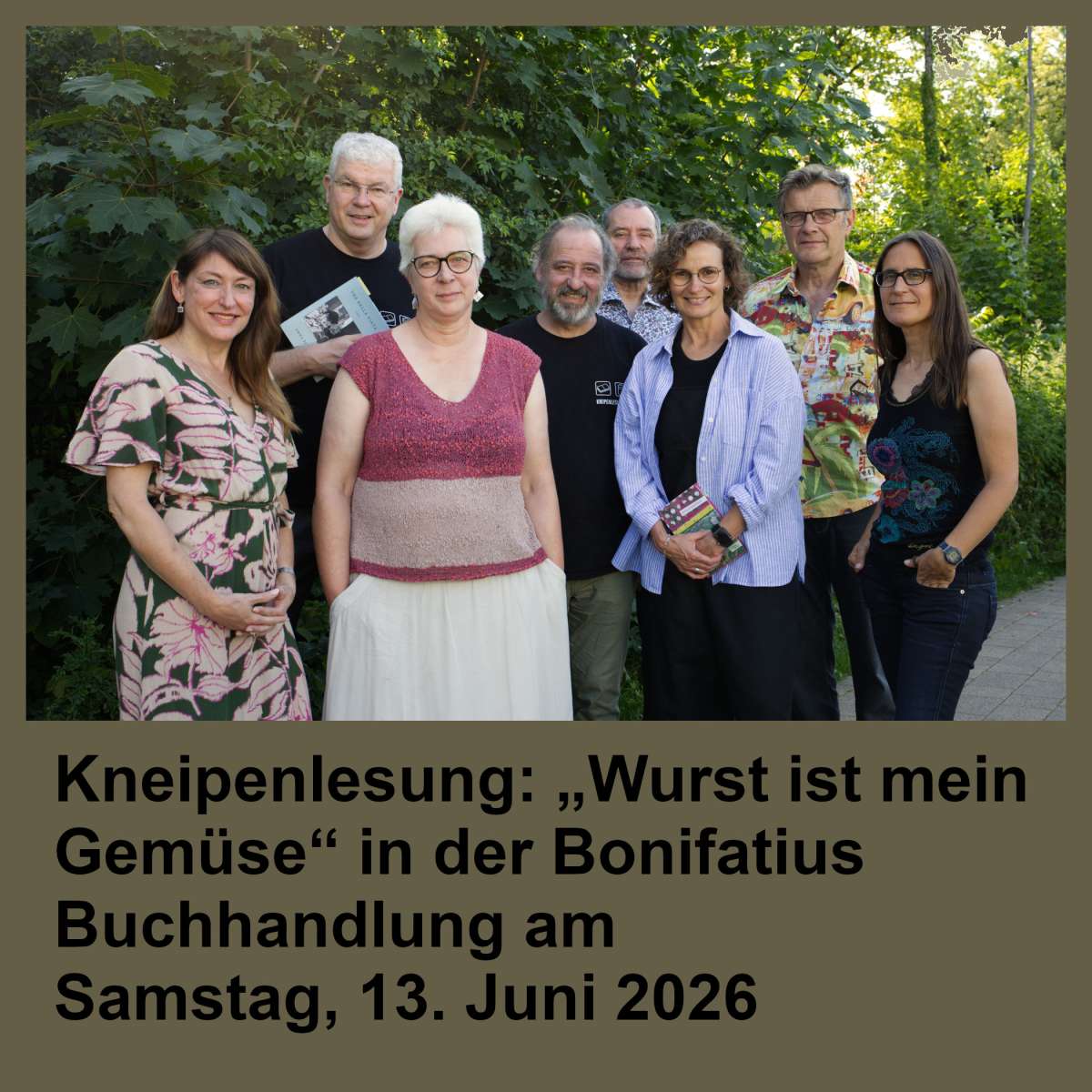 Kneipenlesung: Wurst ist mein Gemüse