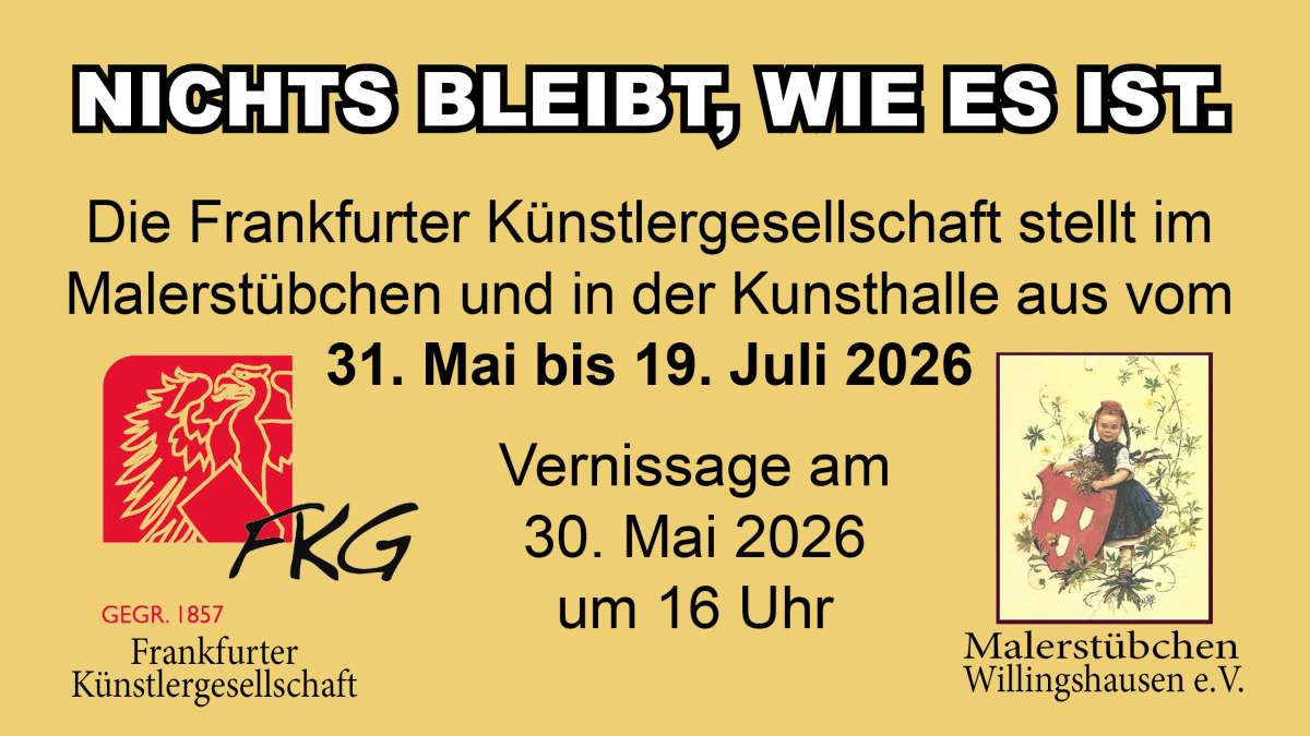 Großes Bild schließen! Nichts bleibt, wie es ist.