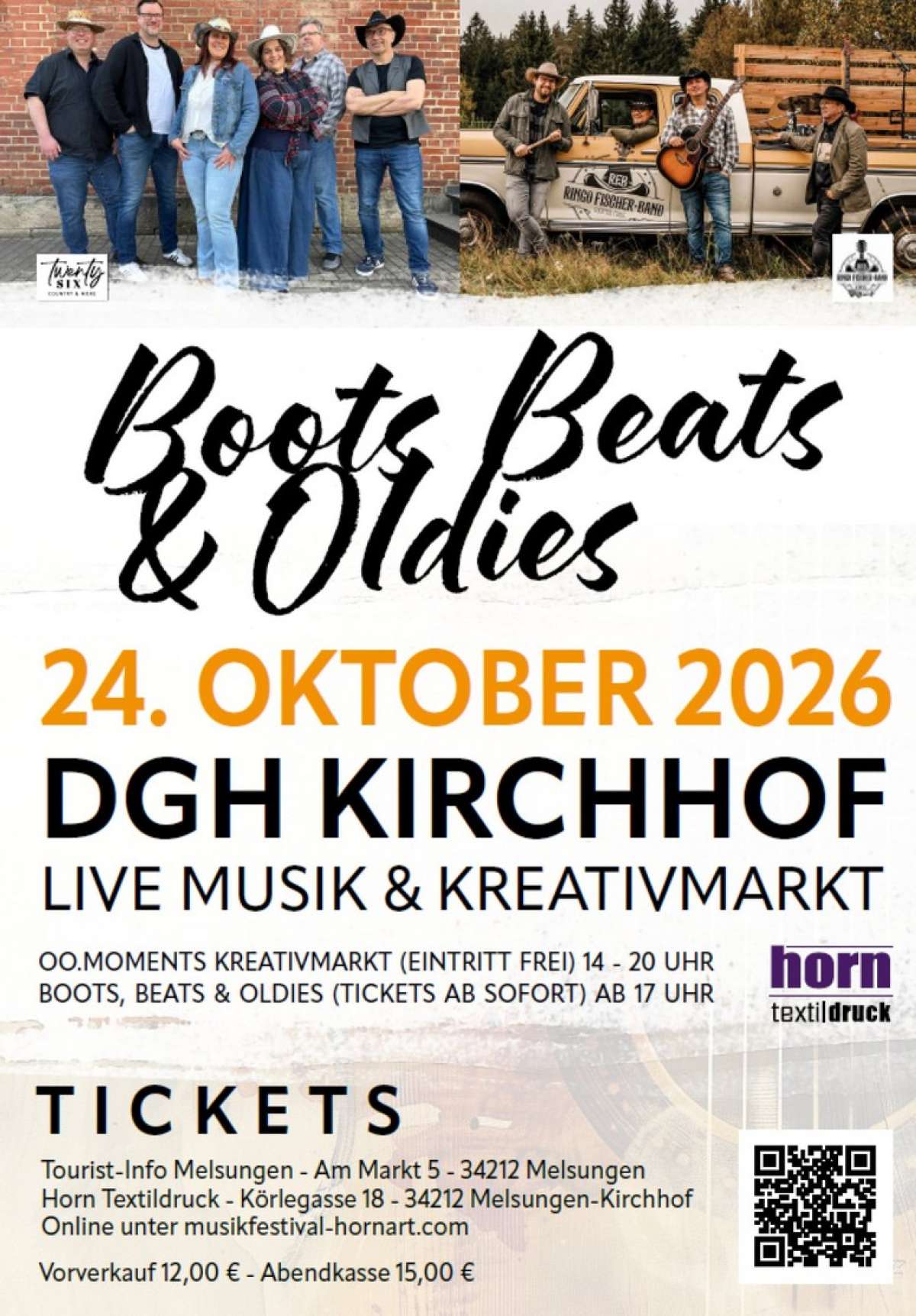 Großes Bild schließen! Boots, Beats & Oldies