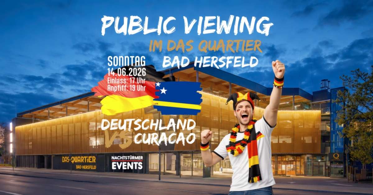 Public Viewing Deutschland vs Curaçao