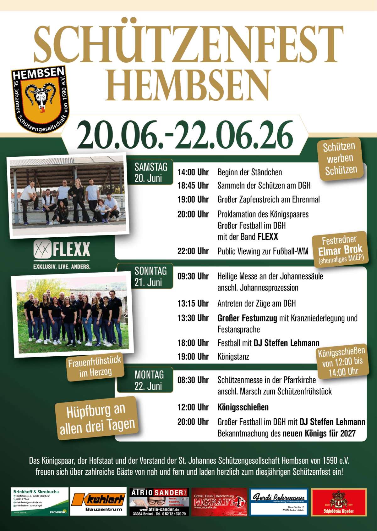 Schützenfest Hembsen 2026