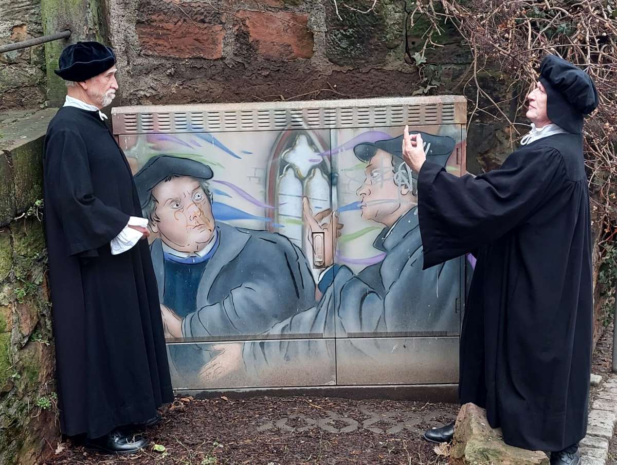 Großes Bild schließen! Marburger Geschichten - Glaube, Liebe, Zoff zur Zeit der Reformation