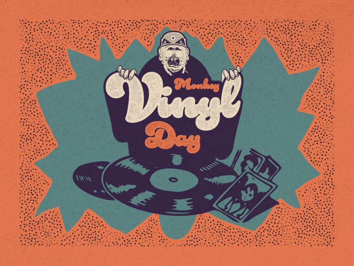Großes Bild schließen! Monkey Vinyl Day