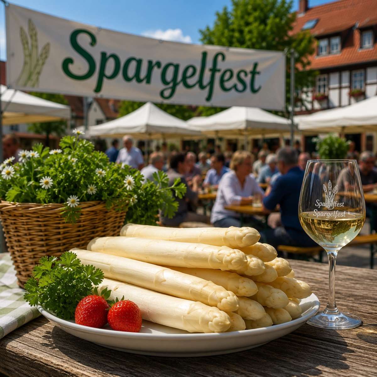 Großes Bild schließen! 17. Waldecker Spargelfest