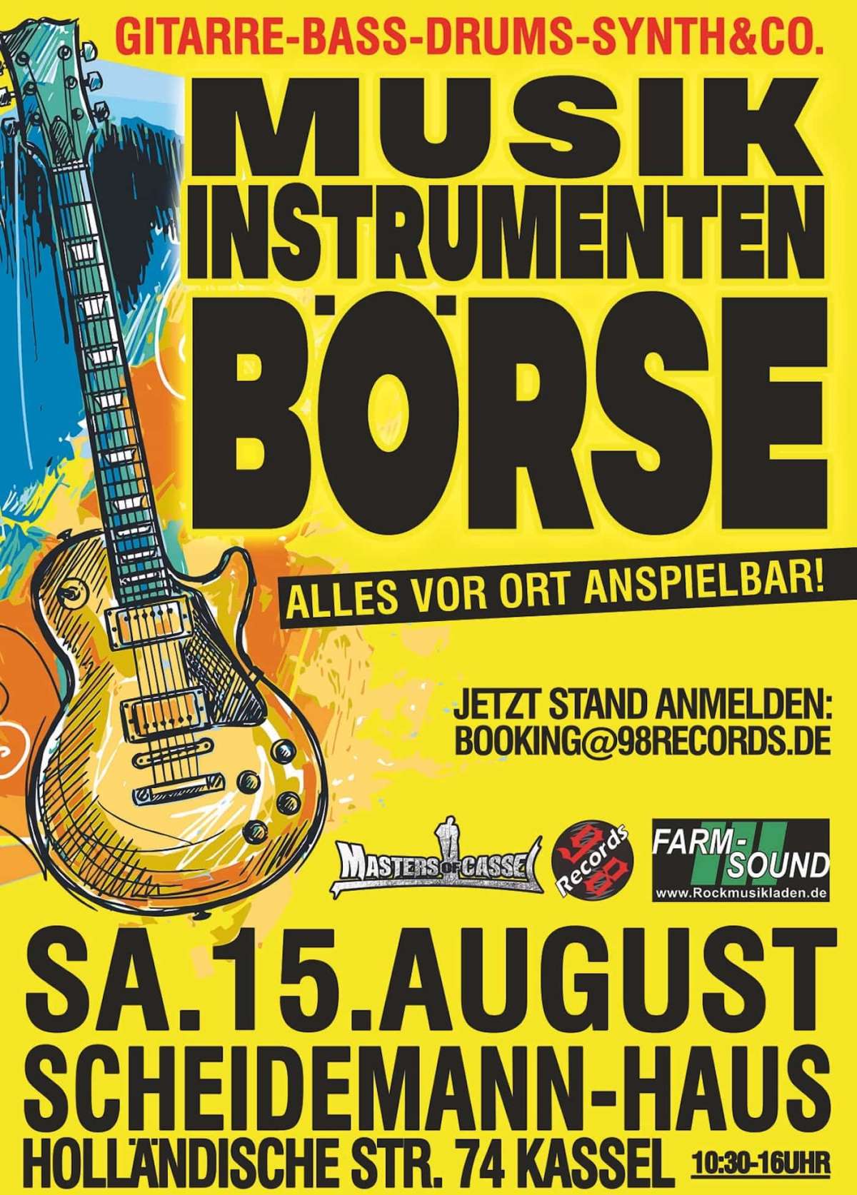 Kassels erste Musikinstrumentenbörse