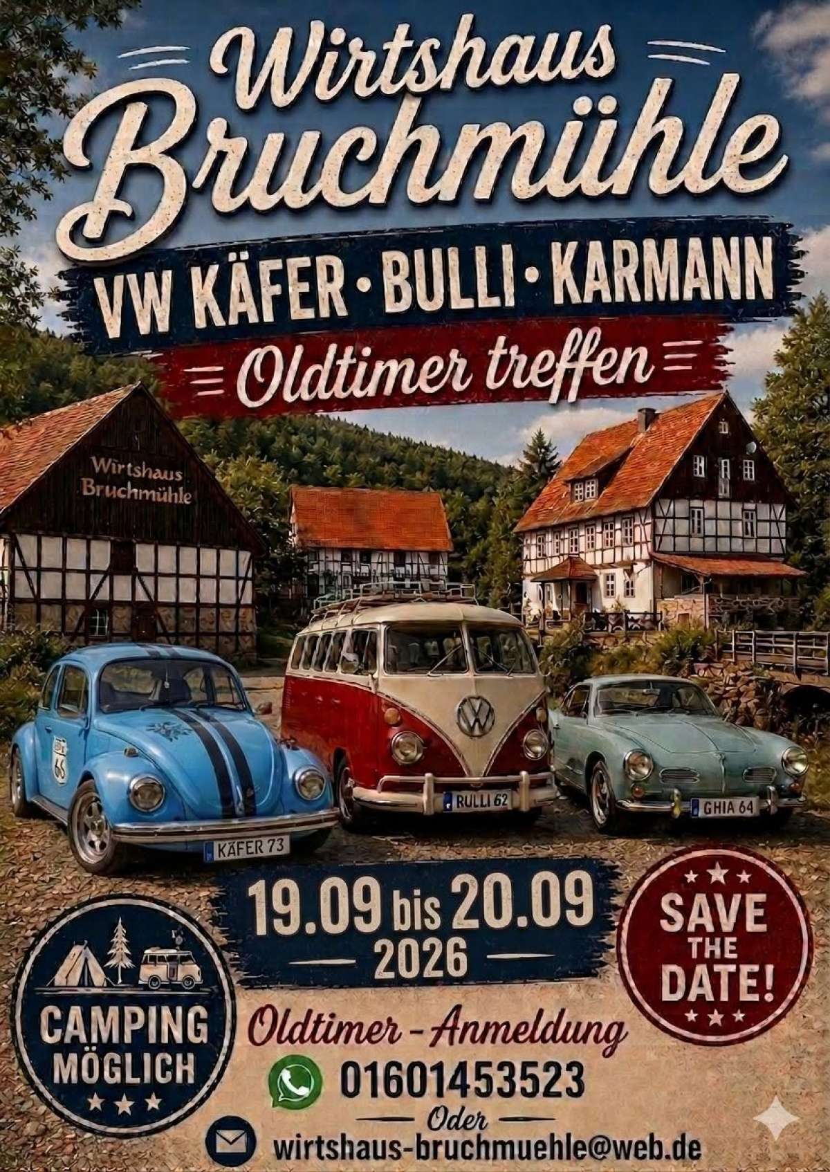 VW Käfer · Bulli · Karmann Oldtimer Treffen